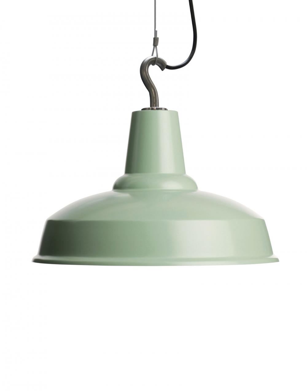 Hook Pendant Light Green