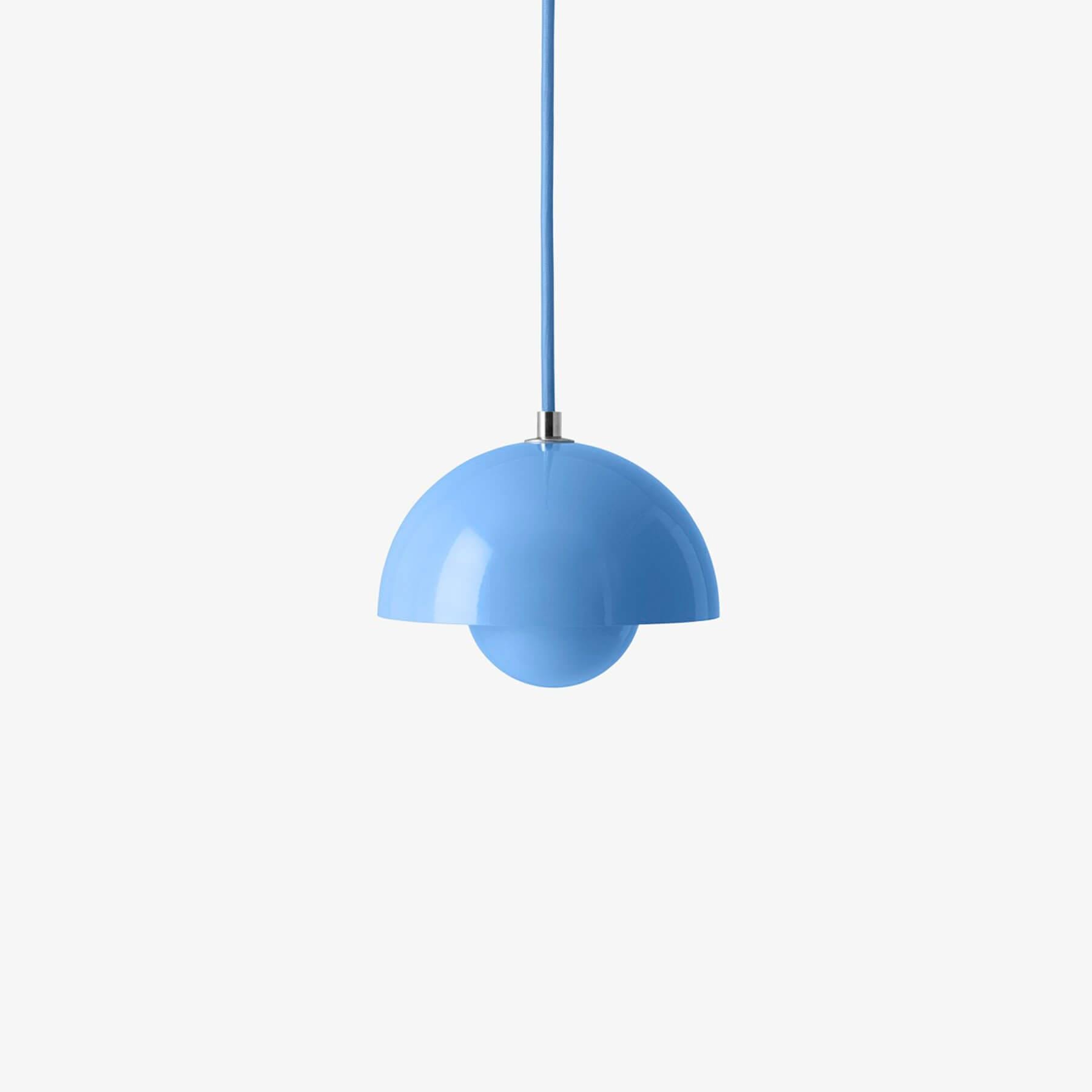 Tradition Flowerpot Vp10 Pendant Light Swim Blue Designer Pendant Lighting