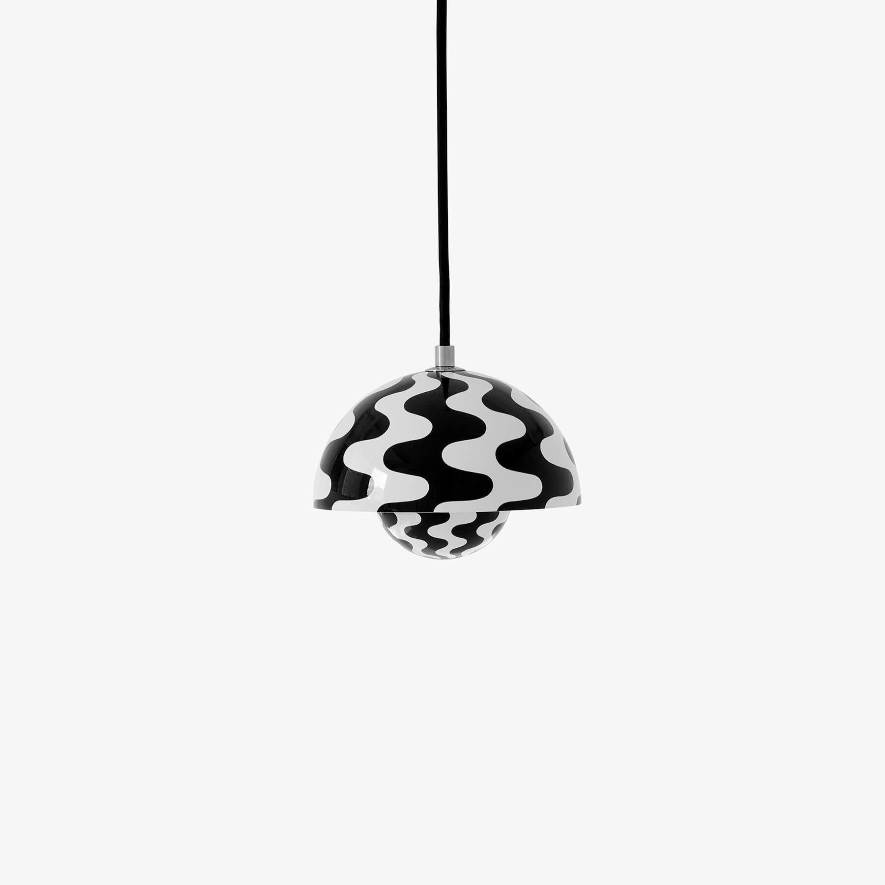 Tradition Flowerpot Vp10 Pendant Light Black White Pattern Designer Pendant Lighting