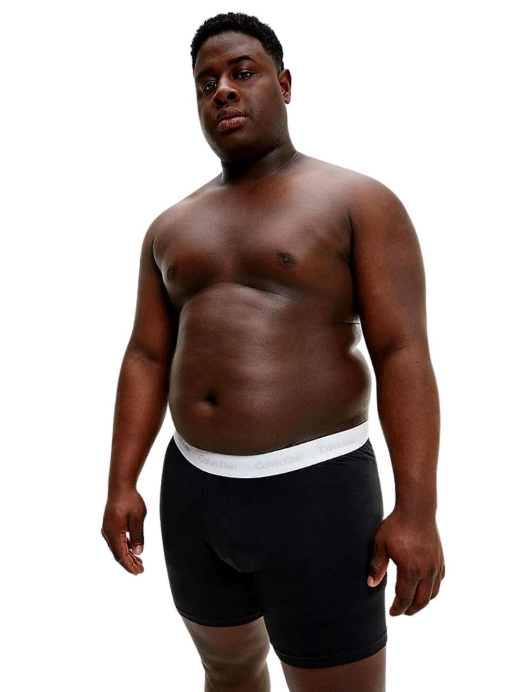 These iconic everyday wear briefs from Calvin Klein's Cotton Stretch range provide the ultimate all-day comfort. With stretch good enough for any size, from feeling toned one day to bloating the next, they will adapt to your fit for that day. The subtle Calvin Klein waistband gives it that designer look. The easy multipack gives you more chances to wear your new favourites.  Multipack of 3 boxer briefs Cotton Stretch range Iconic Calvin Klein waistband Designer-look Low-rise waist Country of origin: Bangladesh Composition: 95% Cotton &pipe; 5% Elastane Listed in UK sizes  57082-100949-1309386 000NB2667A Men's Boxer Brief