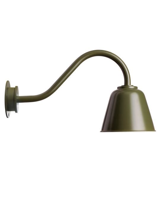 Bell Exterior Wall Light Short Army