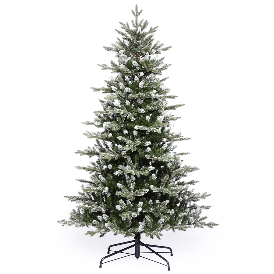 Artificial 6ft Christmas Tree Snowy Ferndown by Noma