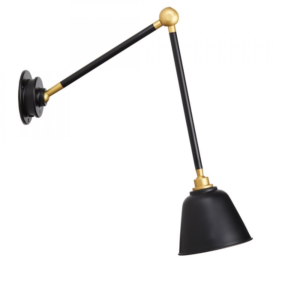 Spencer Ceiling Or Wall Light Wall Black Gold
