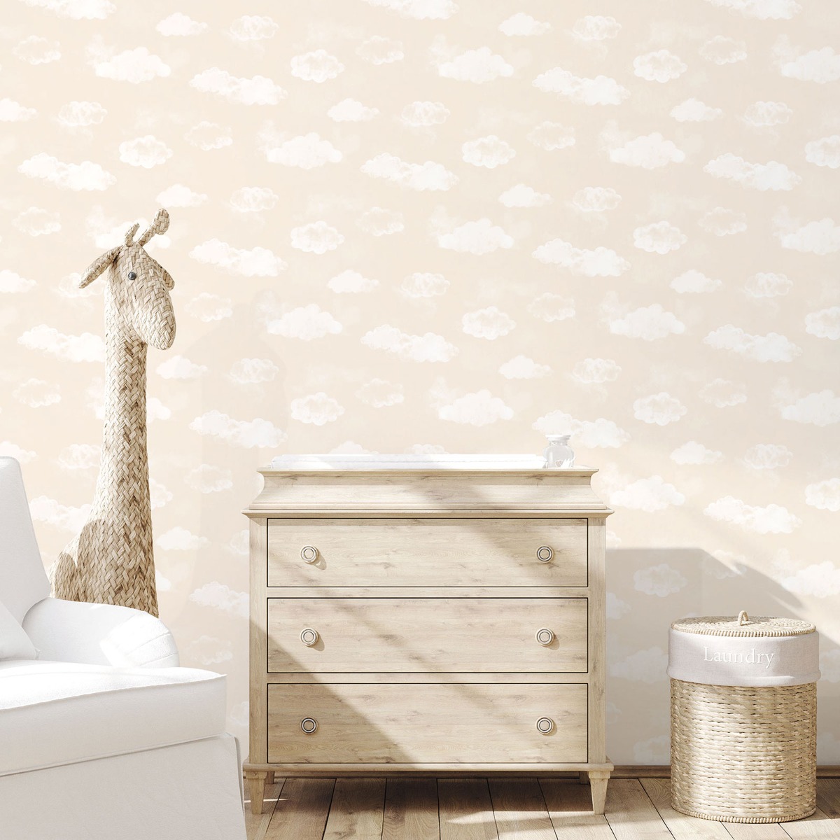 Galerie Tiny Tots 2 Kids Beige Wallpaper G78356, Cream