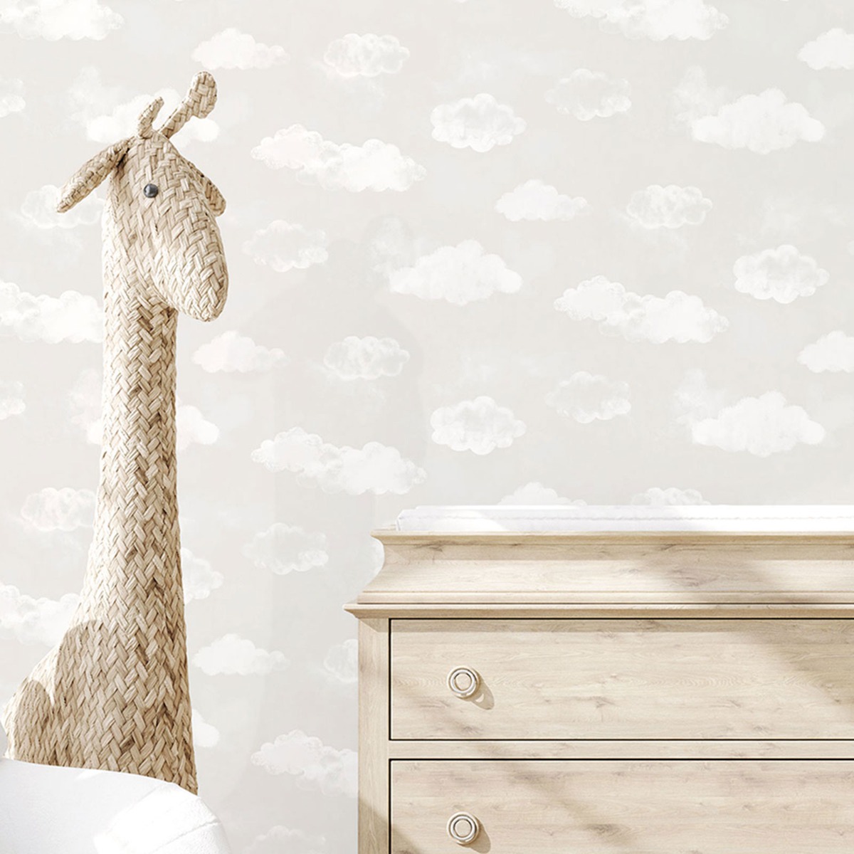Galerie Tiny Tots 2 Kids Silver Grey Wallpaper G78357, Silver