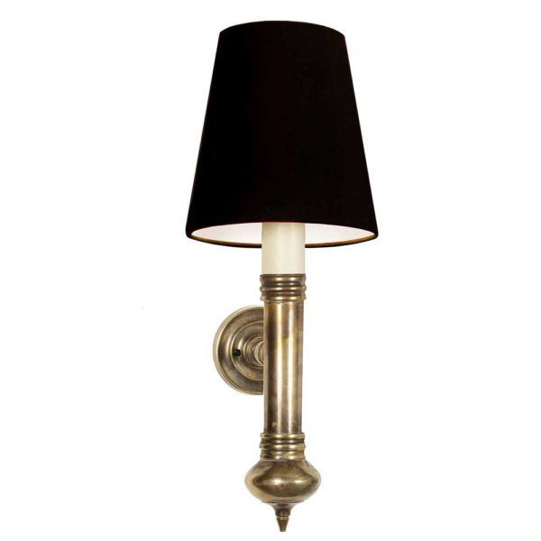 Carlton Wall Light Lacquered Polished Brass No Shade