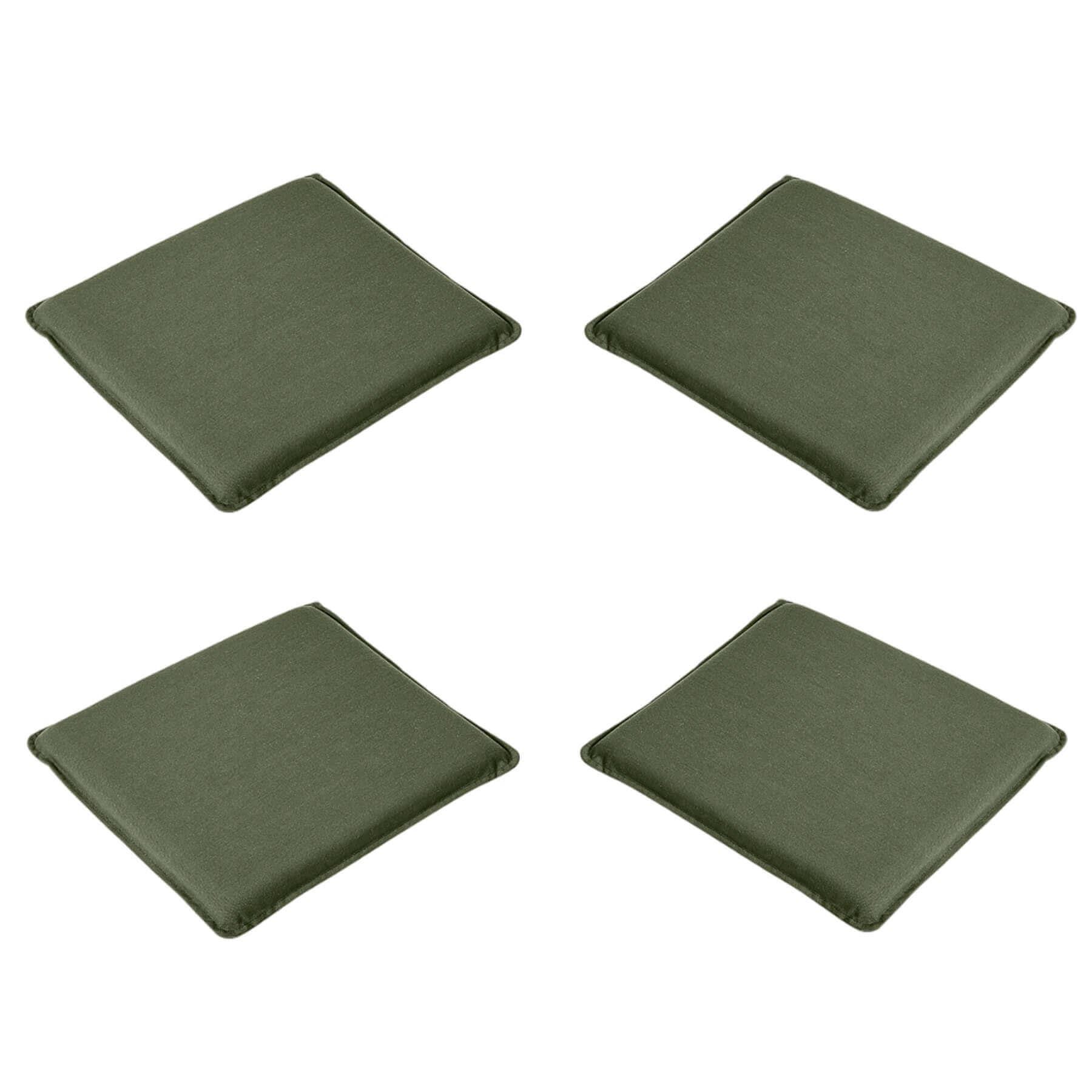 Hay Pallisade Family Collection Seat Cushion Set Olive Green Designer Furniture From Holloways Of Ludlow