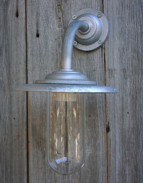 Borders Galvanised Outdoor Light
