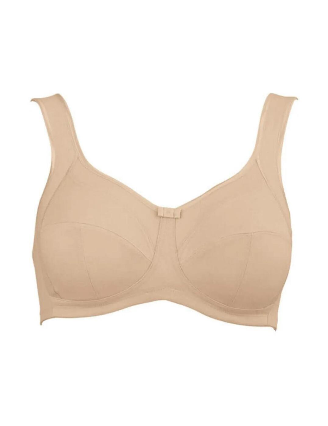 Anita are true mastectomy specialists and their fabulous wide range of products showcases this! This chic and sophisticated bra combines elegant, feminine styling with a comfortable and contemporary fit and feel! The three-section cups with breast-form pockets on both sides also feature a panel to the side which offers support and reaches right into the straps. A chic bra from Anita's Clara collection which will soon be your new favourite.  Pretty, feminine style Post-mastectomy bra Non-wired bra Supportive underband Secures at the rear with hook and eye closure Smooth and comfortable fit and feel Adjustable straps Composition: 70% Nylon, 20% Cotton, 10% Elastane Listed in UK sizes   42630-77981-1043557 5759X  Post Mastectomy Bra