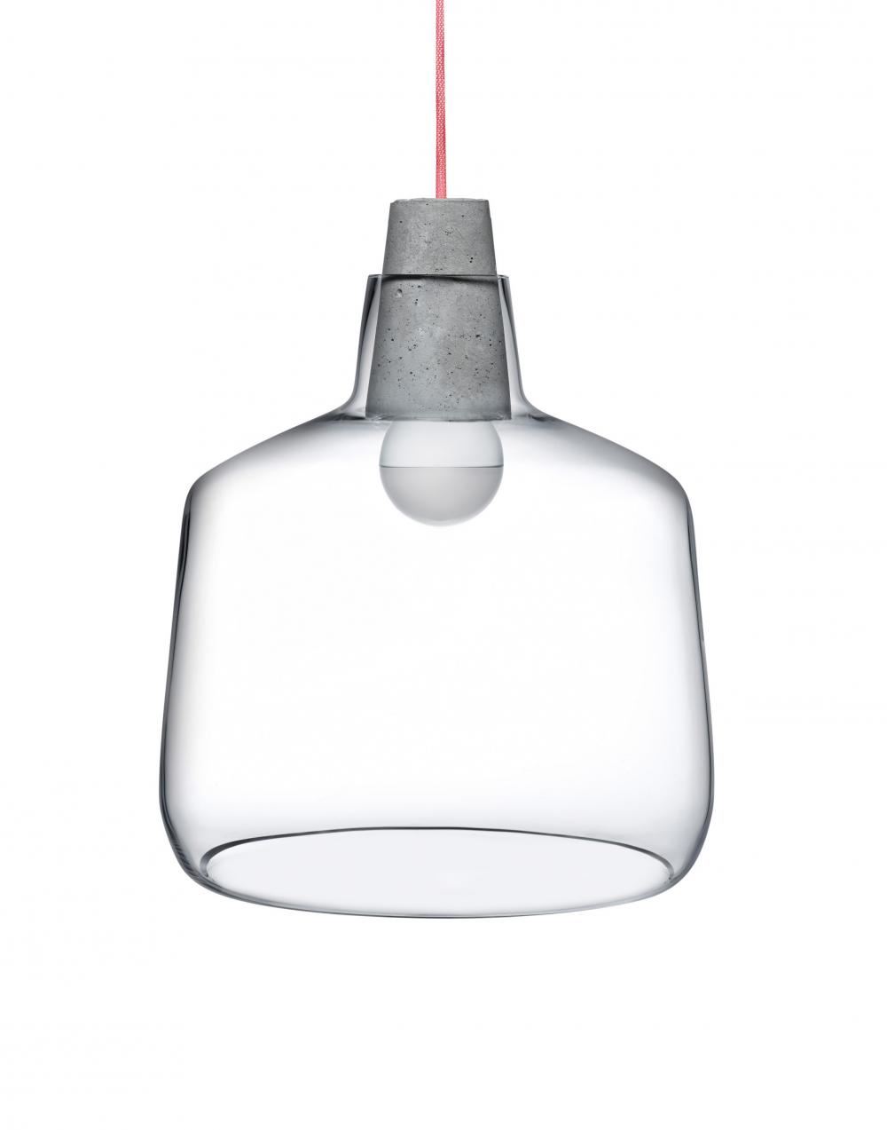 Mono Pendant Light Clear Glass