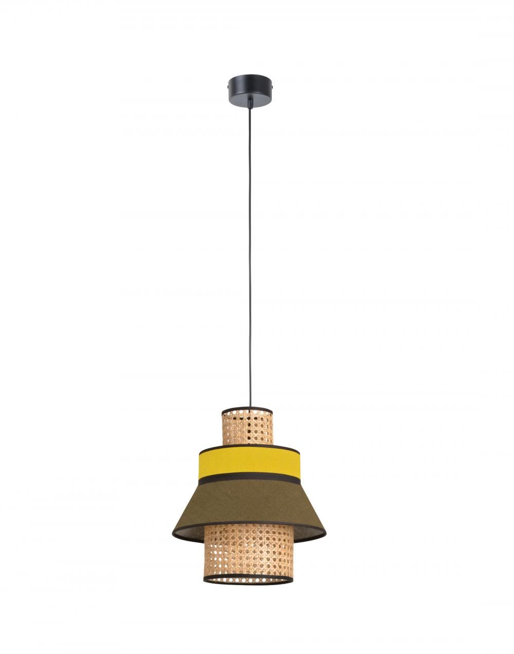 Singapore Mini Gm Pendant Yellow And Khaki Designer Pendant Lighting