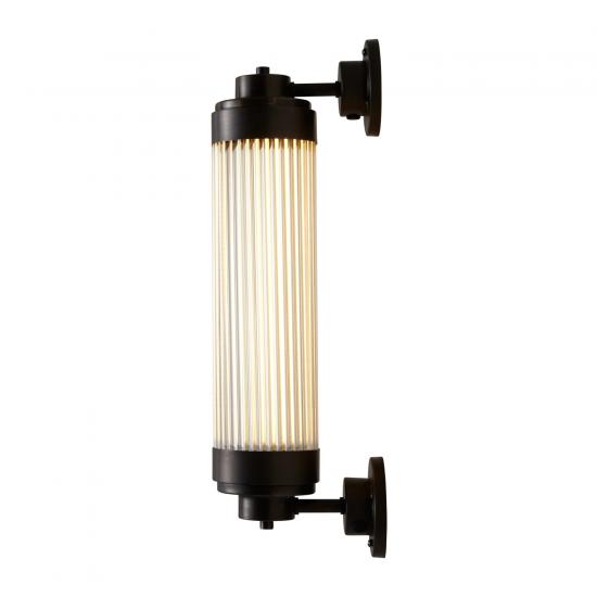 Pillar Offset Wall Light Suitable For Bathrooms