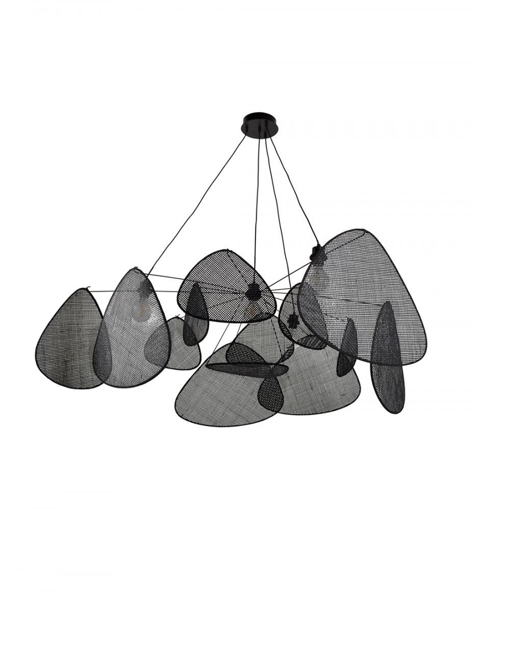 Screen Pendant Black Large Designer Pendant Lighting