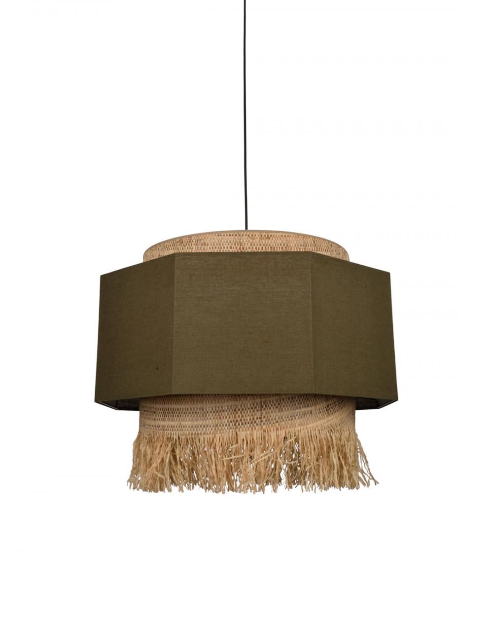 Marrakech Pendant Kaki Extra Large Green Designer Pendant Lighting