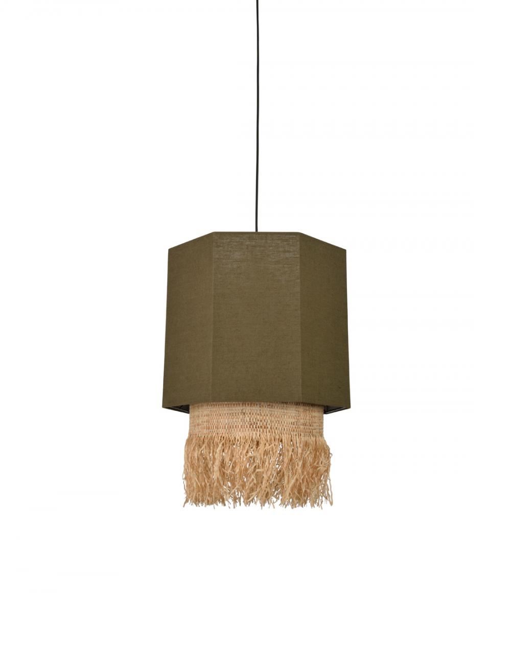Marrakech Pendant Kaki Medium Green Designer Pendant Lighting