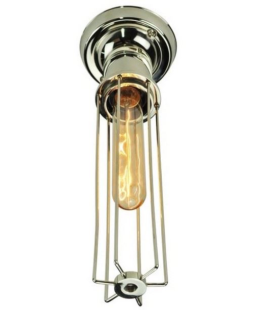 Alexander Pendant Alexander Flush Light Polished Nickel