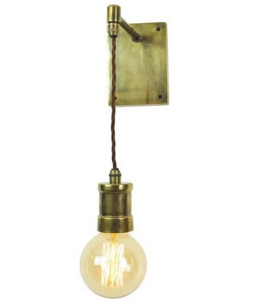 Tommy Wall Light Tommy Drop Wall Light Antique Brass