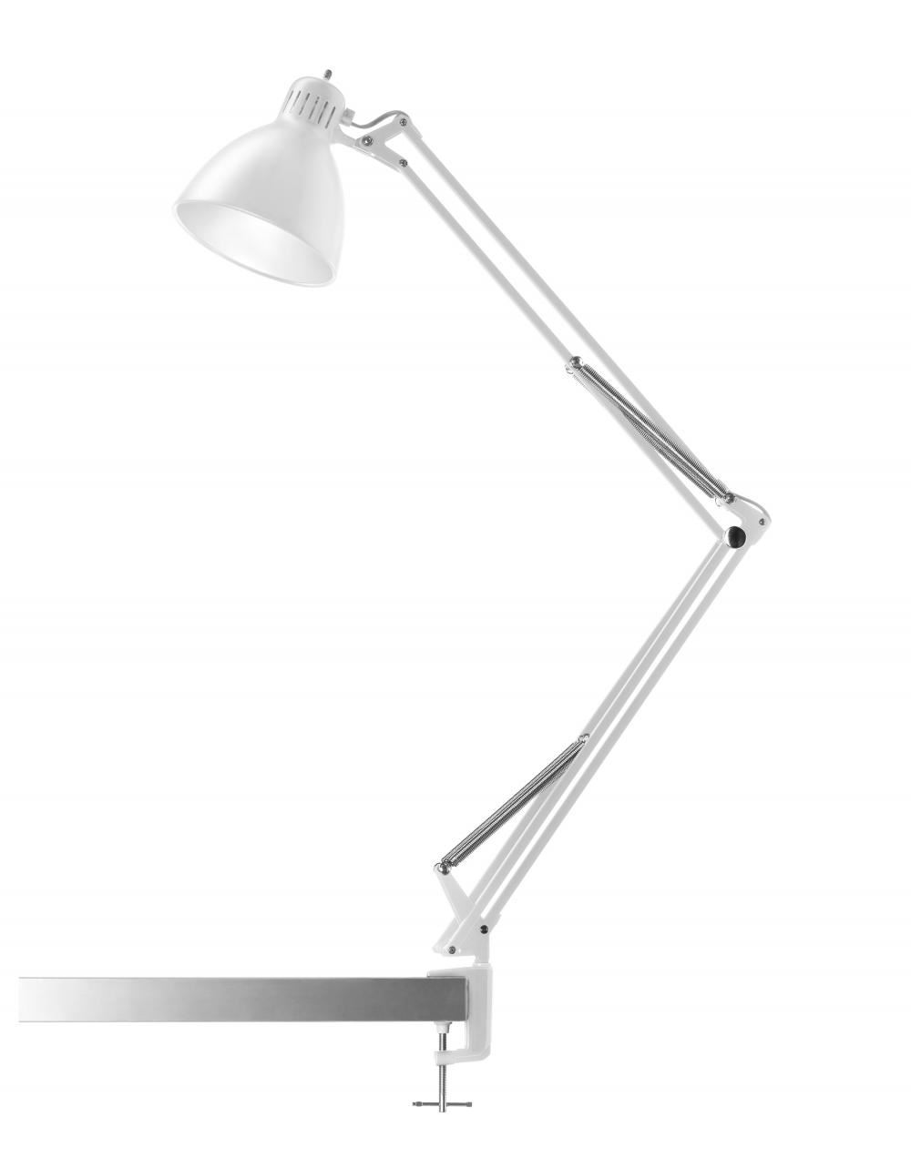 Archi Table Wall Light T2 White Clamp