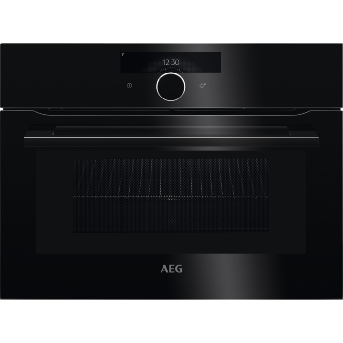 Aeg Kmk968000b Connected Combiquick Combination Microwave Compact Oven With Excite Command Wheel Co