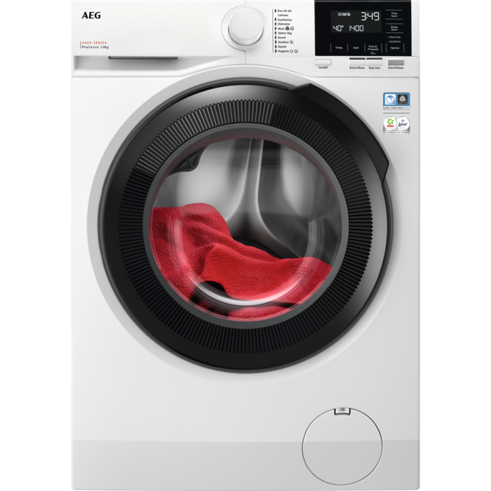 Aeg Lfr61844b 6000 Series Free Standing Washing Machine