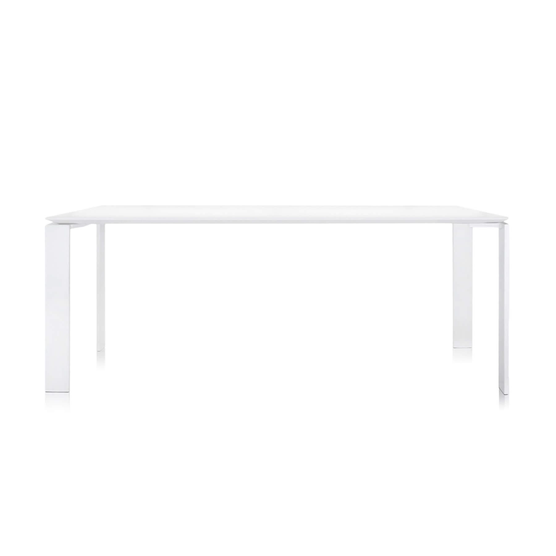 Kartell Four Rectangular Dining Table 190 White Designer Furniture From Holloways Of Ludlow