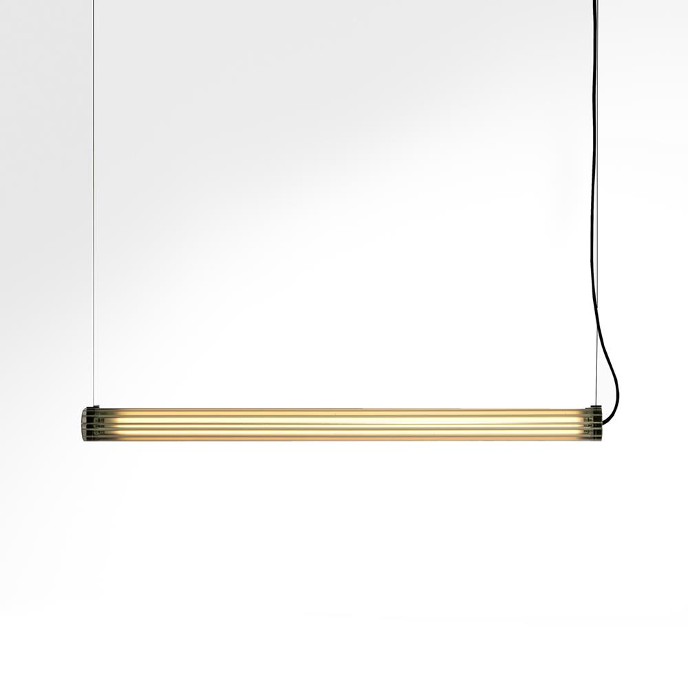 Parachilna B15 H Pendant Gr Graphite With Glass Diffuser Black Designer Pendant Lighting