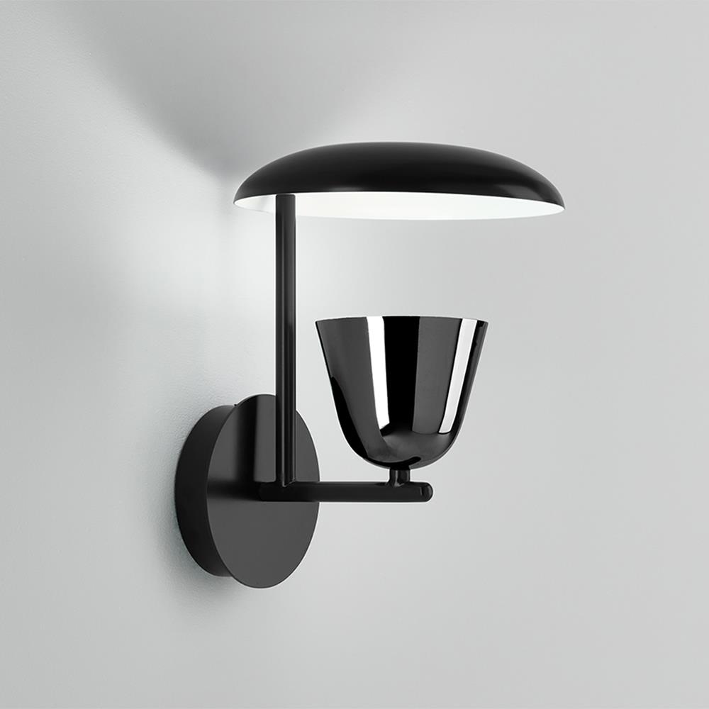 Lightolight Wall Lamp Black Black Chrome