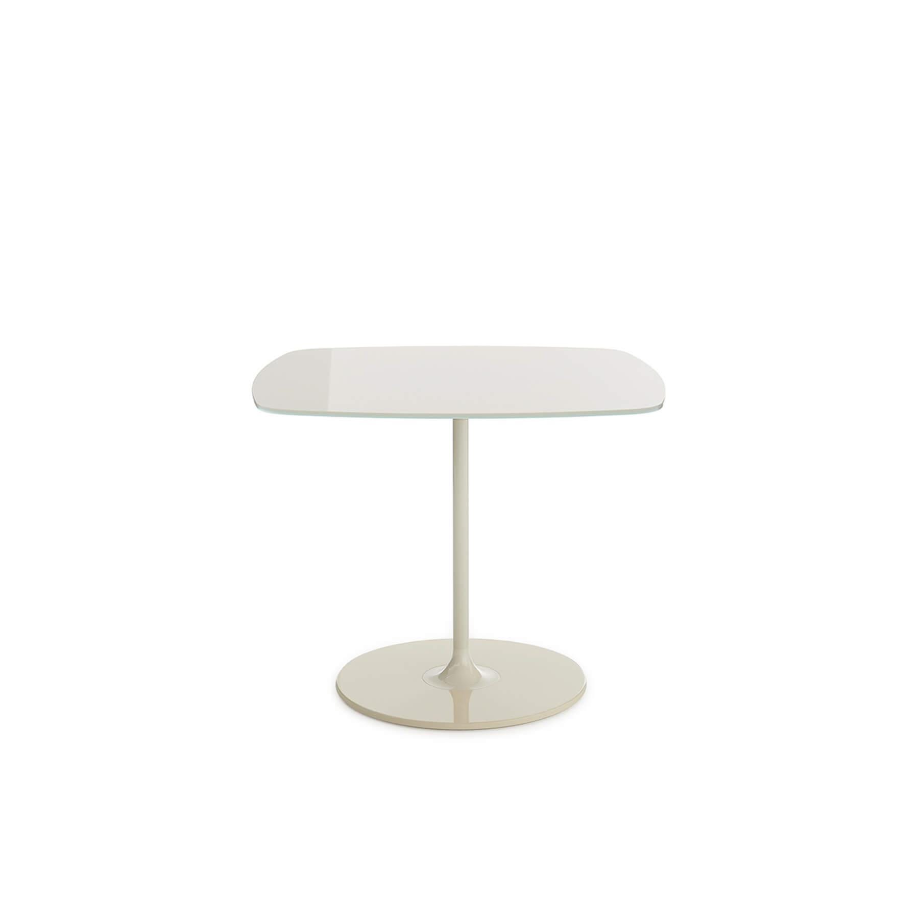 Kartell Thierry 4040 Side Table Warm Beige White Cream Designer Furniture From Holloways Of Ludlow