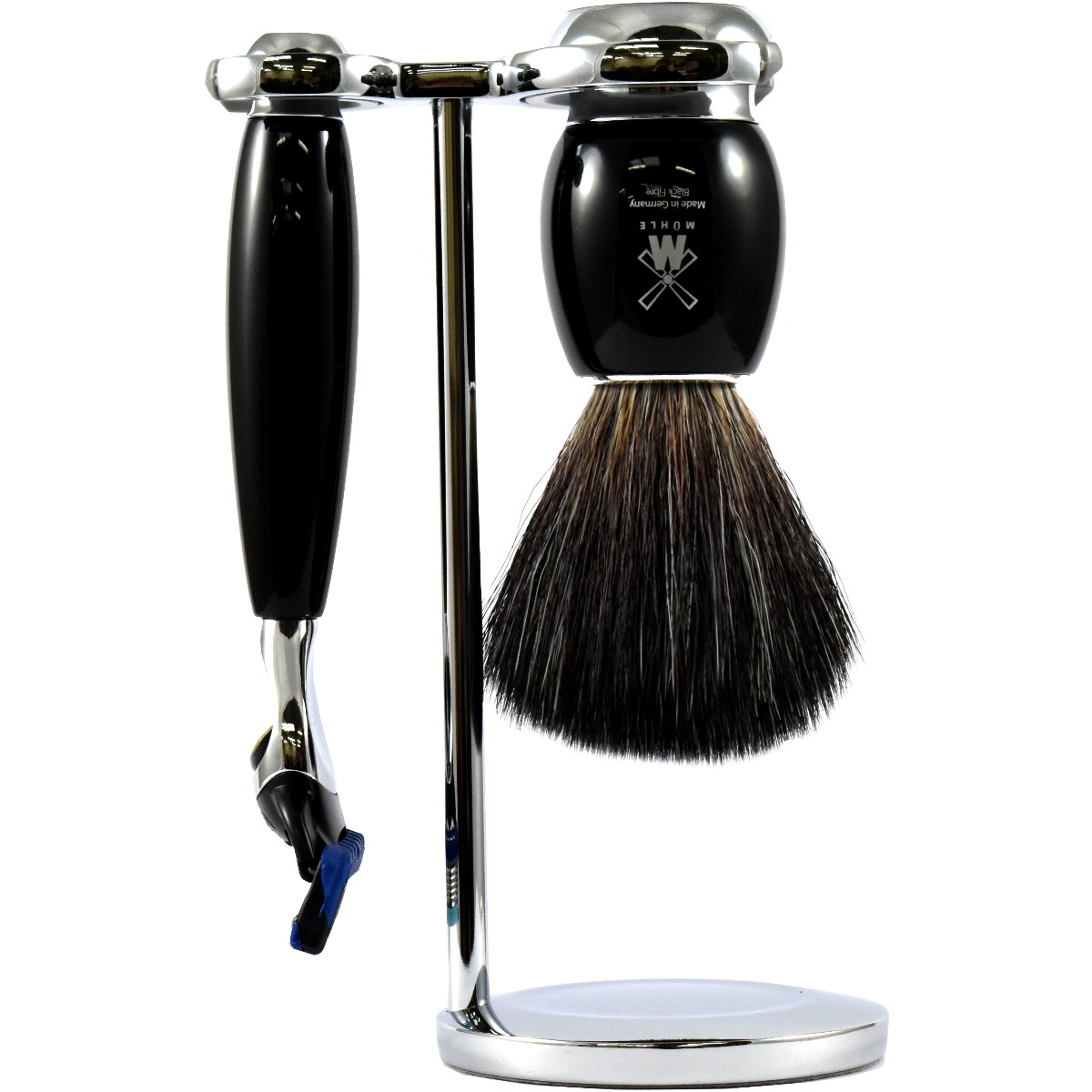 muhle sophist mach3 razor and silvertip brush set Muhle sophist mach3