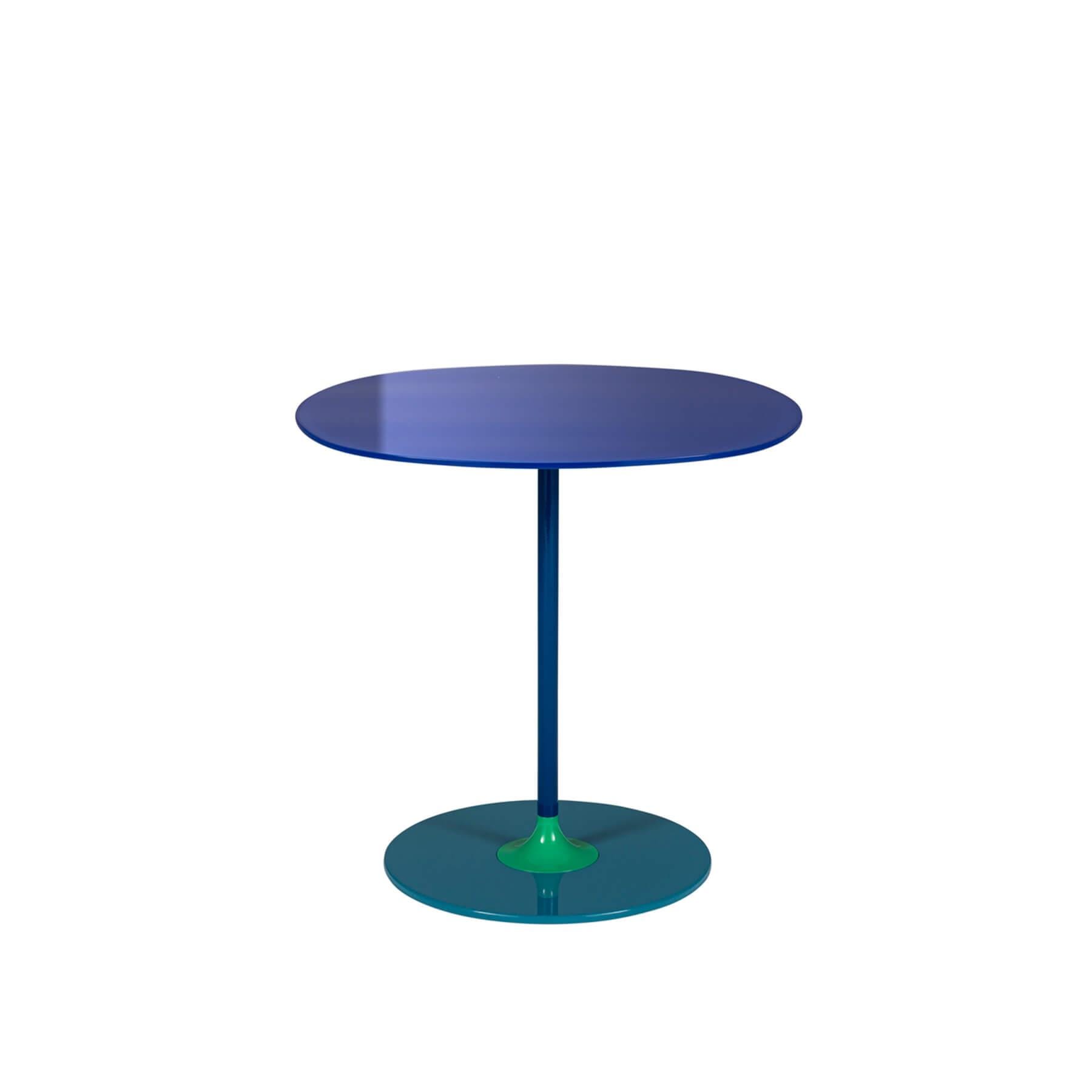 Kartell Thierry 4041 Side Table Blue Designer Furniture From Holloways Of Ludlow