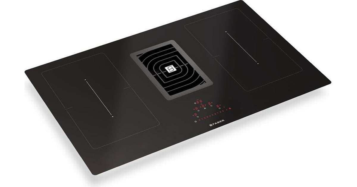 Faber Galileo Smart Bk 83cm Air Venting Induction Hob 8211 Black