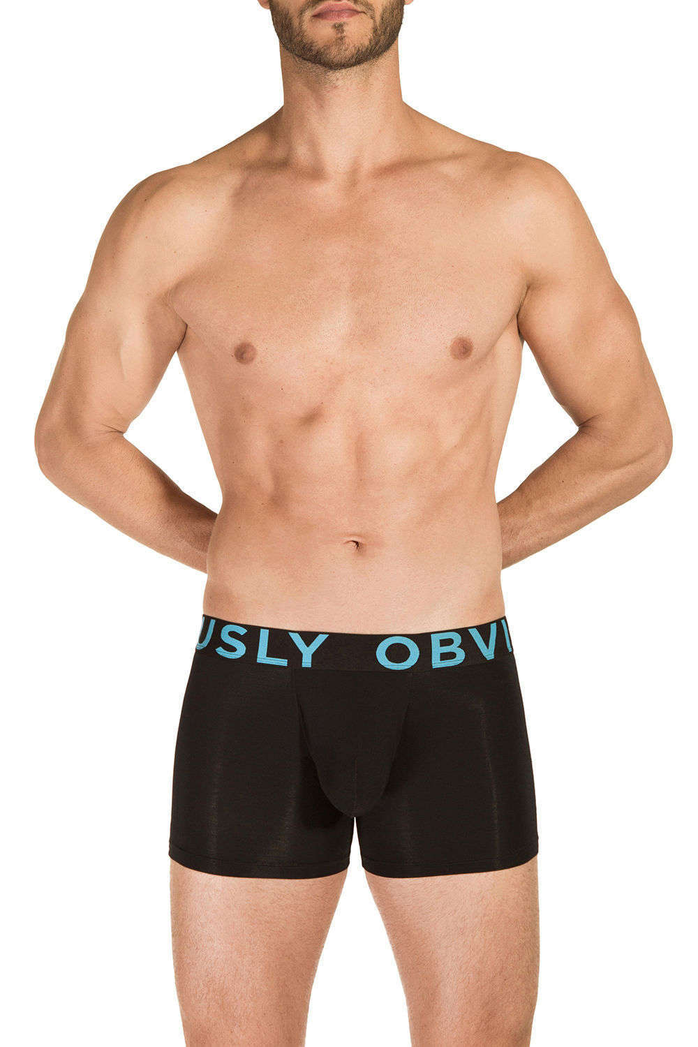 Ergonomic men’s underwear with a large capacity pouch – close fitting silky boxer shorts with no irritating labels. Made from bamboo. Buy online.