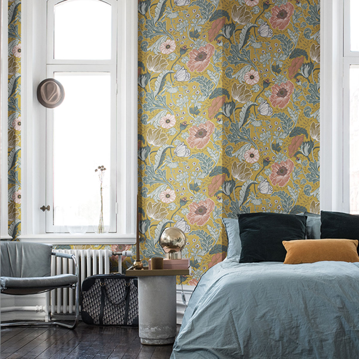 Galerie Apelviken Floral Multicoloured Wallpaper 33002, Multi