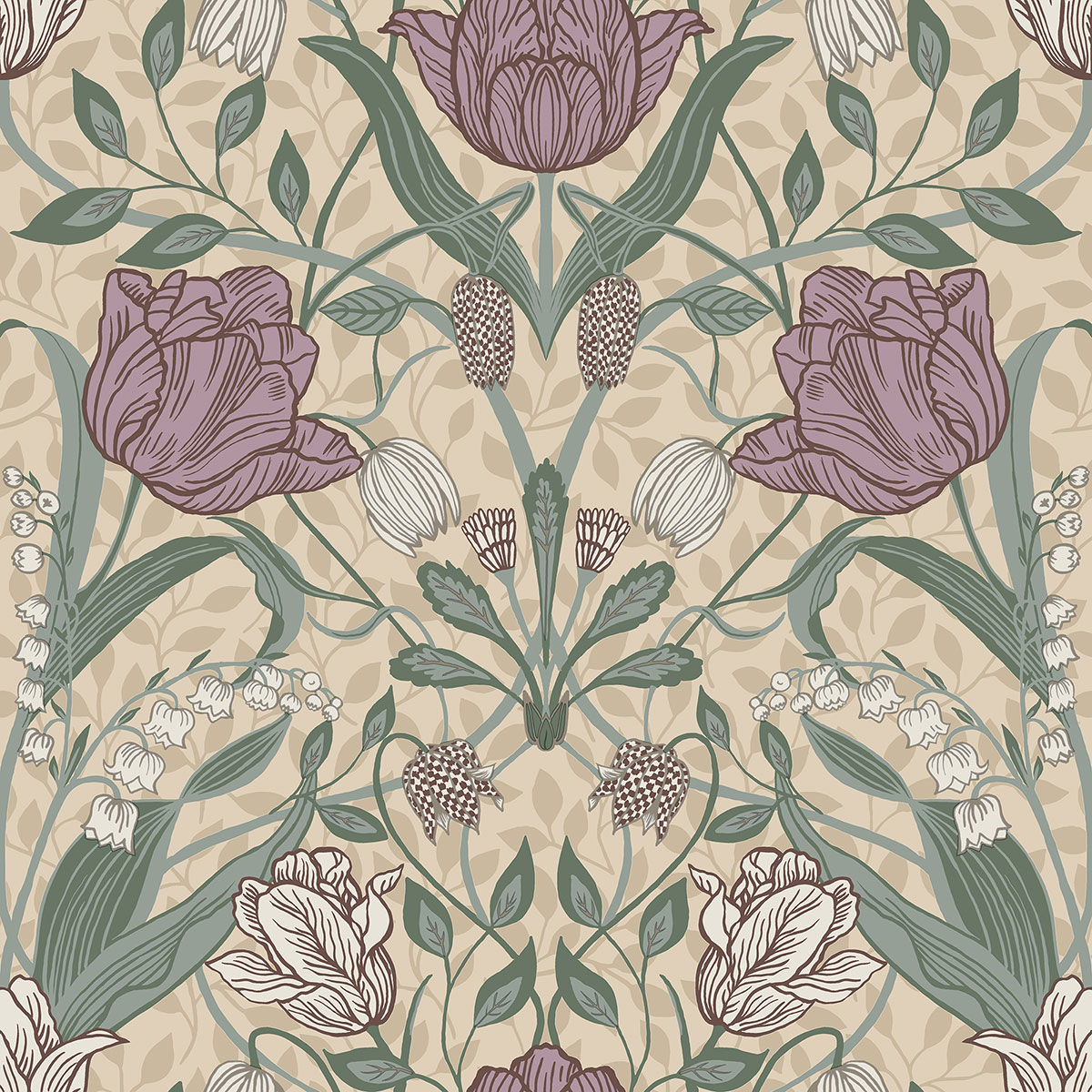 Galerie Apelviken Floral Multicoloured Wallpaper 33007, Multi