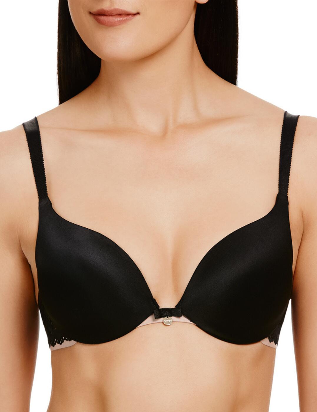 Feel the utmost comfort wearing this Beauty Form petite bra by Berlei. The peachy-soft inner lining and the silky-smooth microfibre fabric make this bra into a must-have in every woman's lingerie collection. Featuring smooth padded cups for a natural-looking cleavage combined with the underwiring for excellent support and uplift. The fully adjustable straps offer an individual fit. Decorated with signature Berlei medallion and a delicate bow on the centre panel. Add this perfect t-shirt bra to your lingerie collection!  Elegant and feminine design Peachy-soft inner lining Perfect everyday t-shirt bra Fits like tailor-made Underwired cups Matching coordinates available Composition: 66% Polyamide &pipe; 21% Polyester &pipe; 13% Elastane Listed in UK Sizes  43118-78908-1054150 B5067  Petite Bra