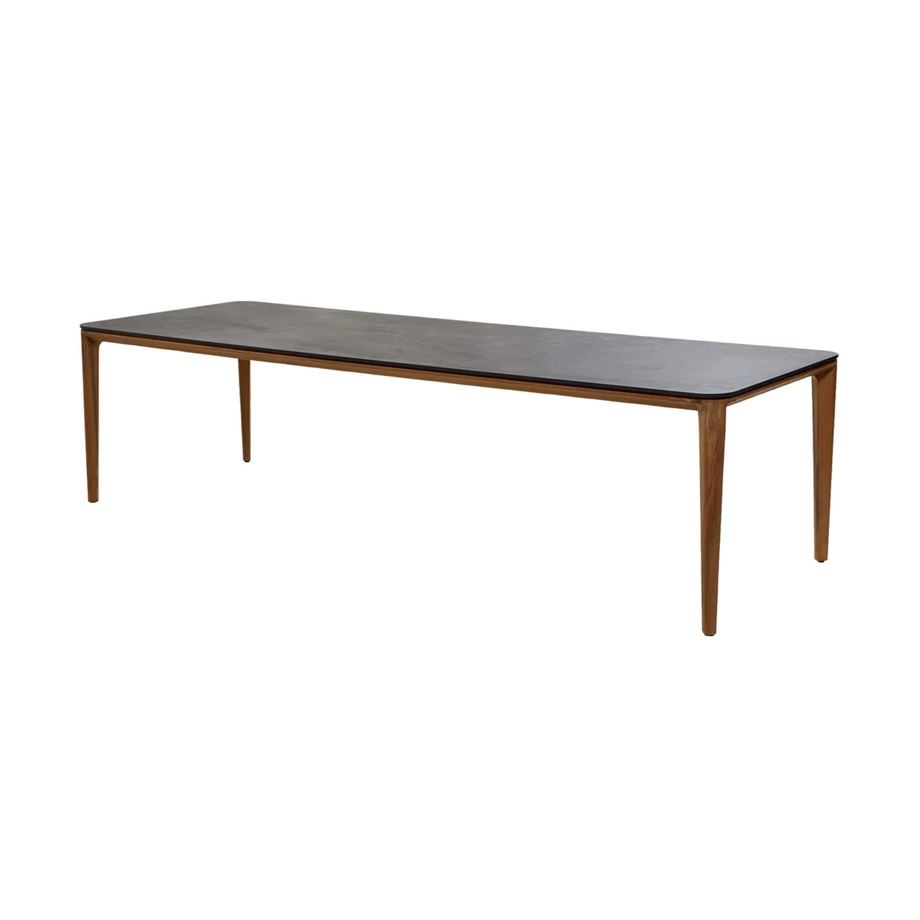 Caneline Aspect Dining Table Ceramic Fossil Black Designer Furniture From Holloways Of Ludlow