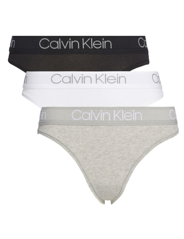 Calvin Klein's Body range is celebrating their 50th-anniversary with fusing iconic designs from the men's range with unique details for the women's range. Featuring a high leg tanga brief with a broad elastic waistband, offering excellent comfort and moderate rear coverage. This pair is perfect for everyday wear and a must-have in your lingerie drawer.  Contemporary design Perfect for everyday wear High leg cut Calvin Klein signature logo waistband Offers moderate rear coverage Comes in a 3 pack Composition: 95% Cotton &pipe; 5% Elastane Listed in UK sizes  43438-79741-1073672 000QD3758E 3 Pack Tanga