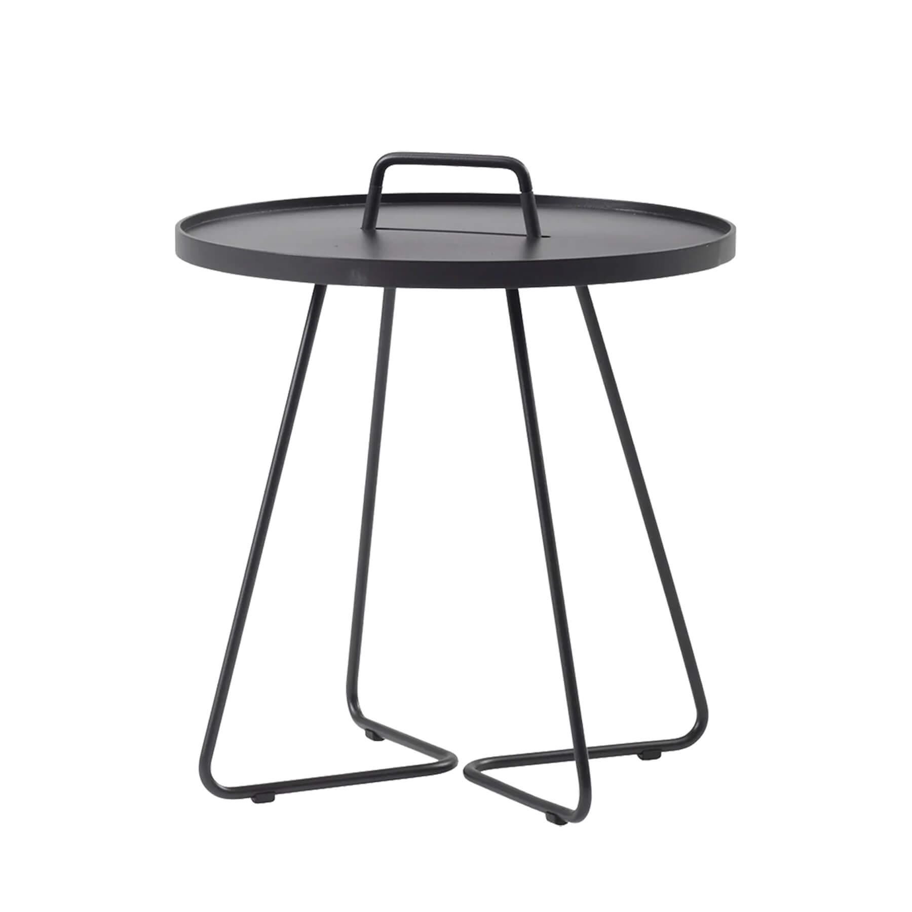 Caneline On The Move Side Table Large Black Designer Furniture From Holloways Of Ludlow