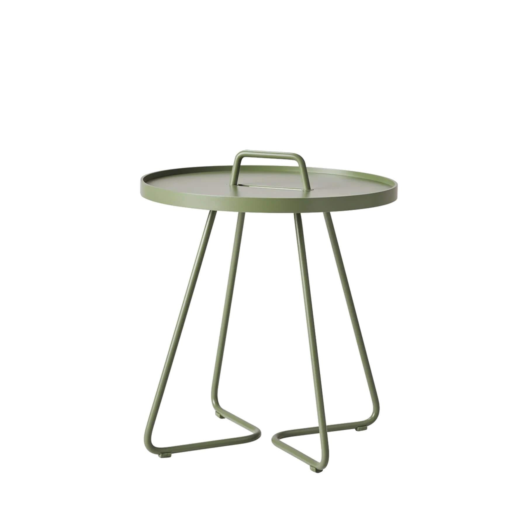 Caneline On The Move Side Table Small Olive Green Designer Furniture From Holloways Of Ludlow