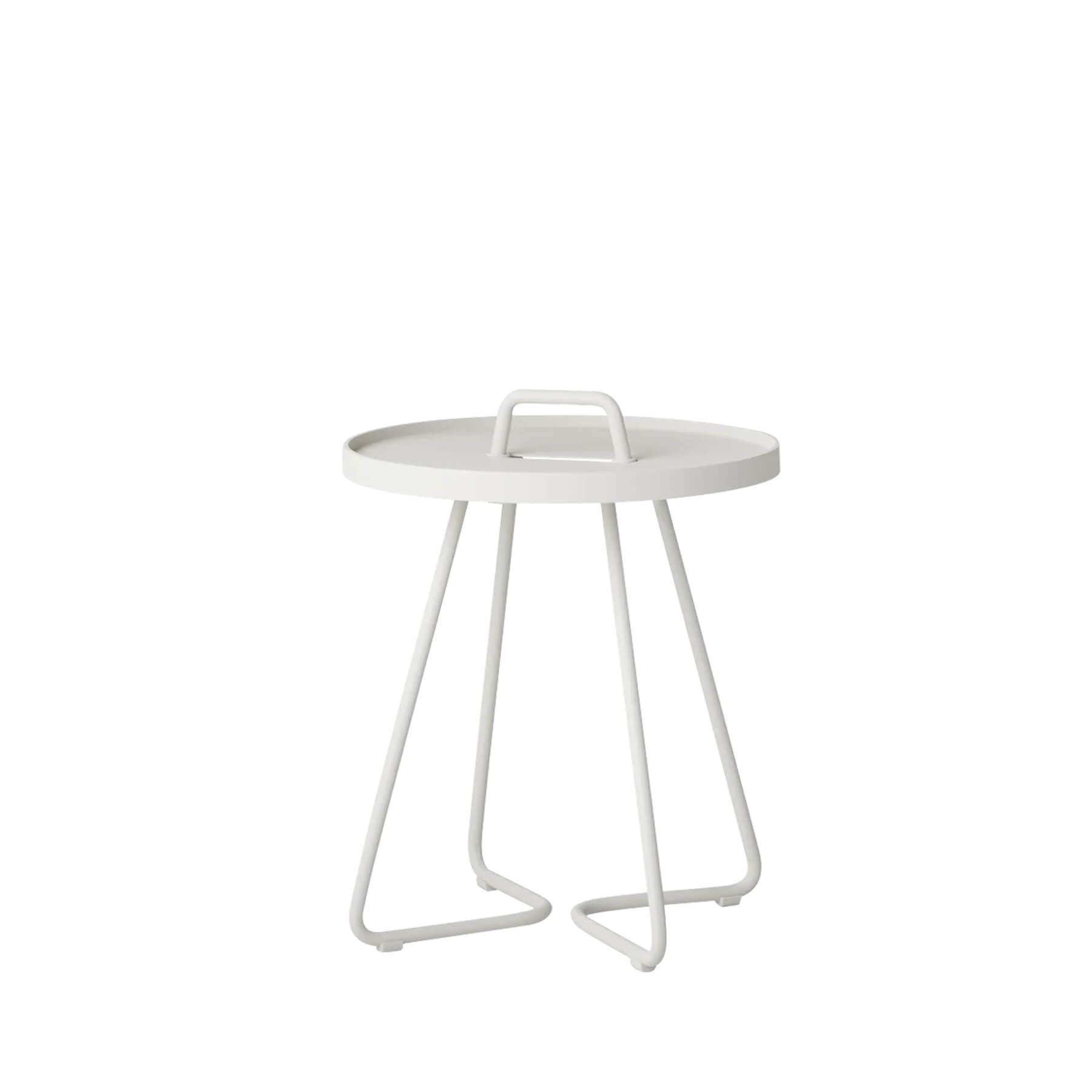 Caneline On The Move Side Table Mini White Designer Furniture From Holloways Of Ludlow