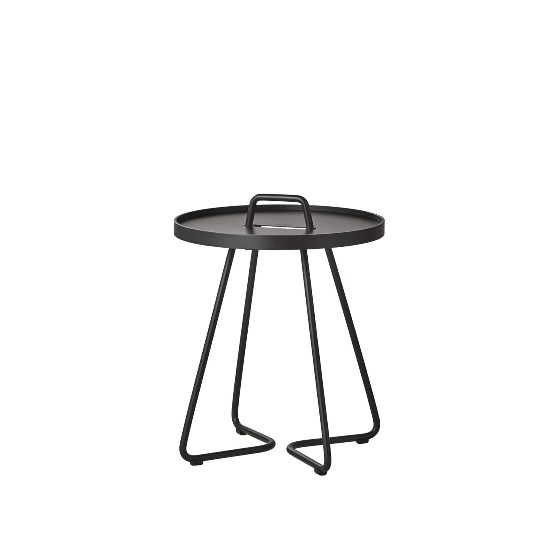 Caneline On The Move Side Table Mini Black Designer Furniture From Holloways Of Ludlow