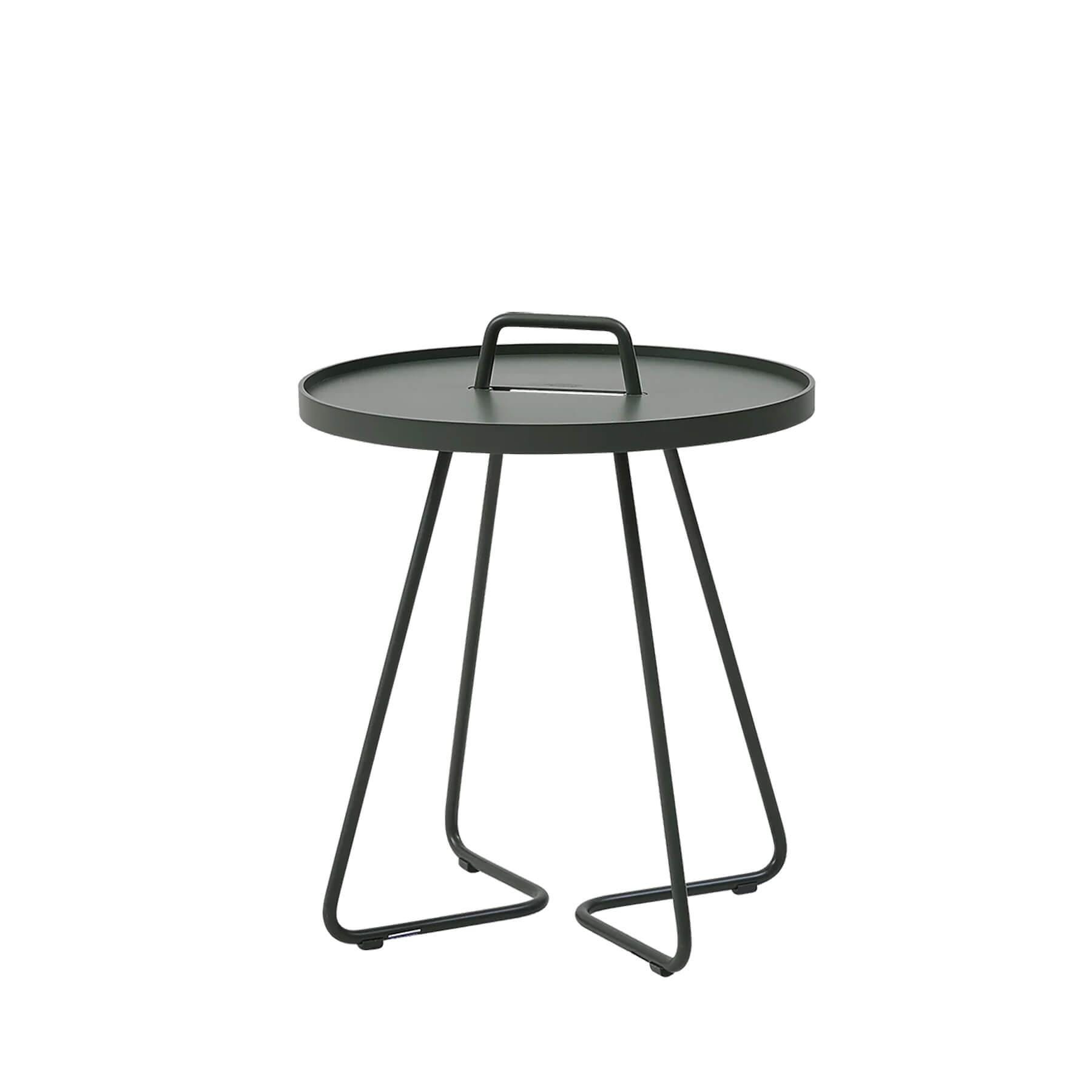 Caneline On The Move Side Table Small Dark Green Designer Furniture From Holloways Of Ludlow