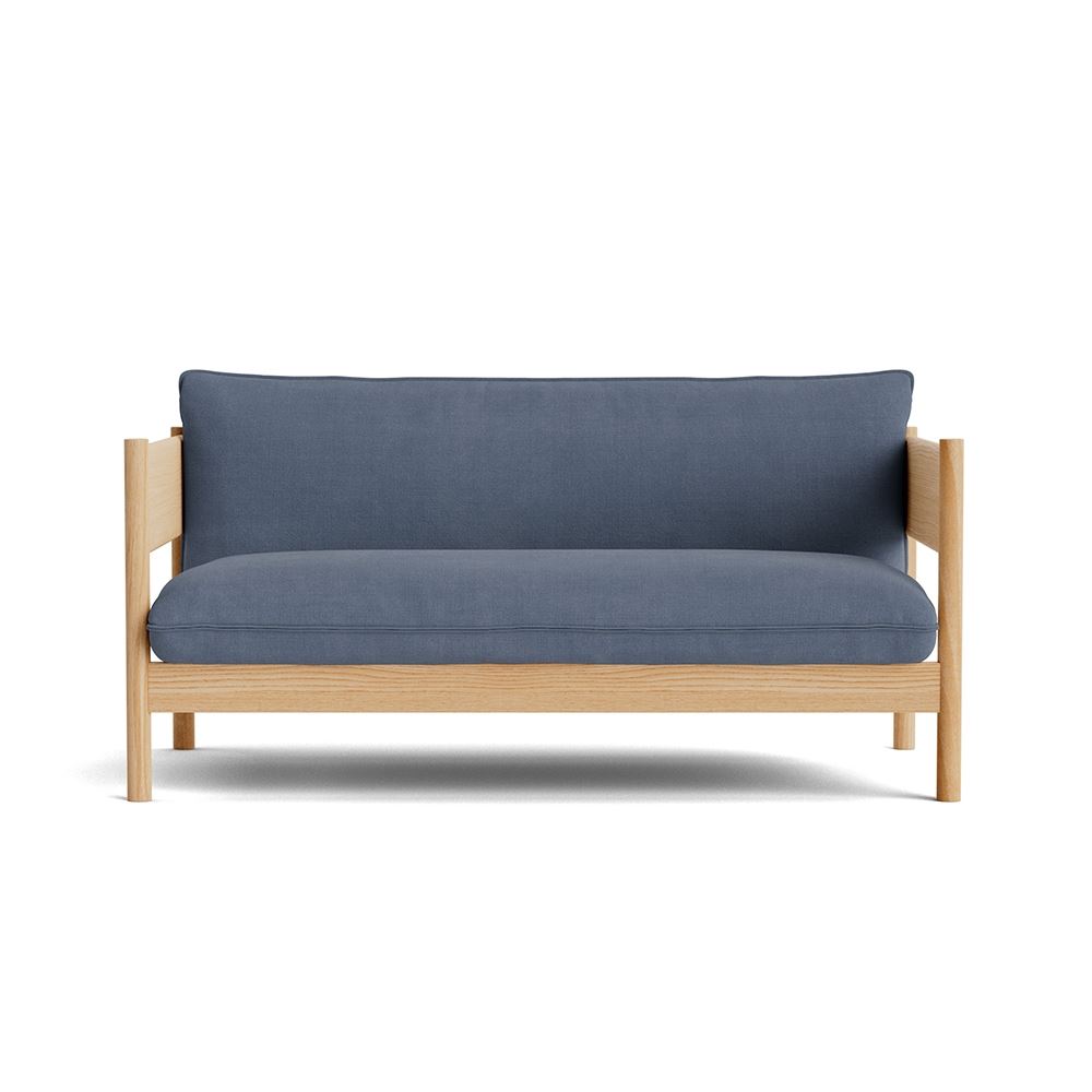 Arbour Club Sofa Oiled Waxed Oak Base With Linara 198