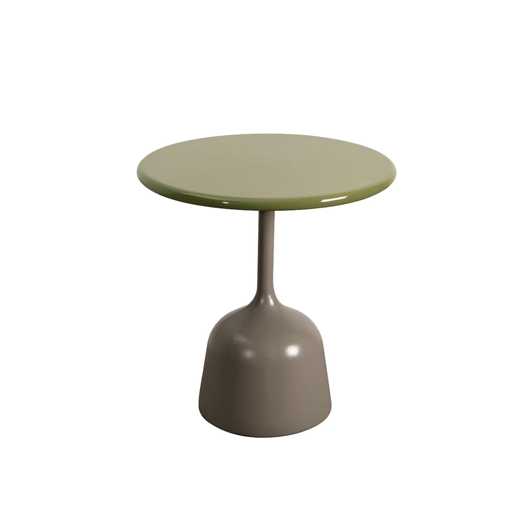 Caneline Glaze Coffee Table Small Taupe Base Green Lava Stone Top Designer Furniture From Holloways Of Ludlow