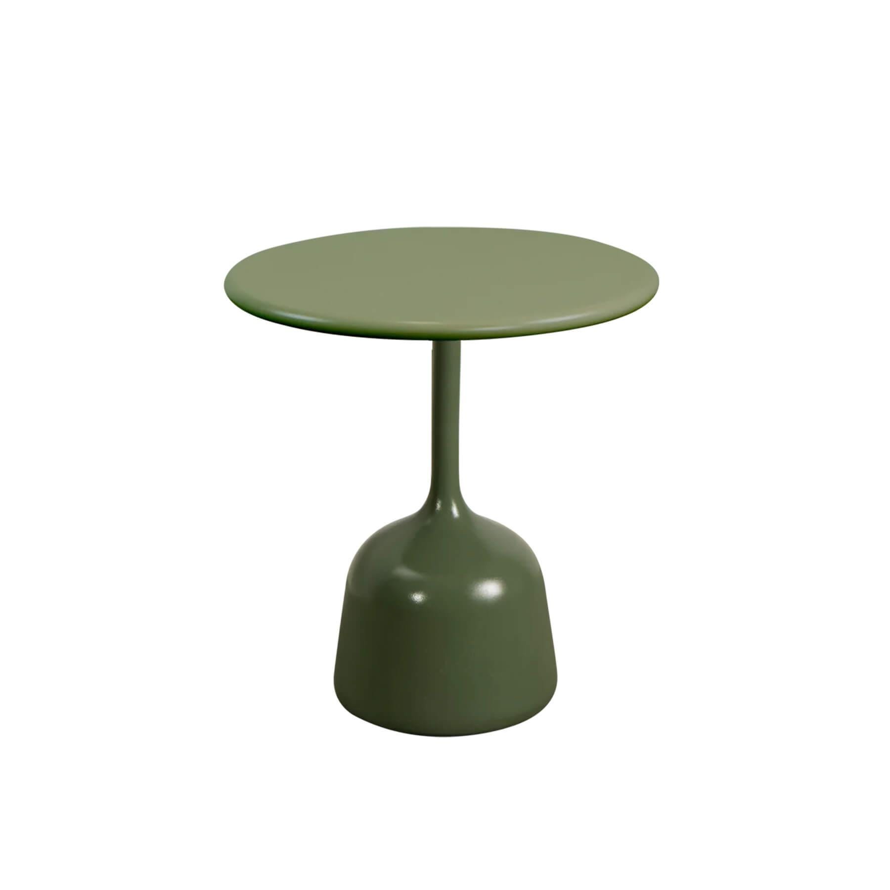 Caneline Glaze Coffee Table Small Olive Green Base Olive Green Aluminium Designer Furniture From Holloways Of Ludlow