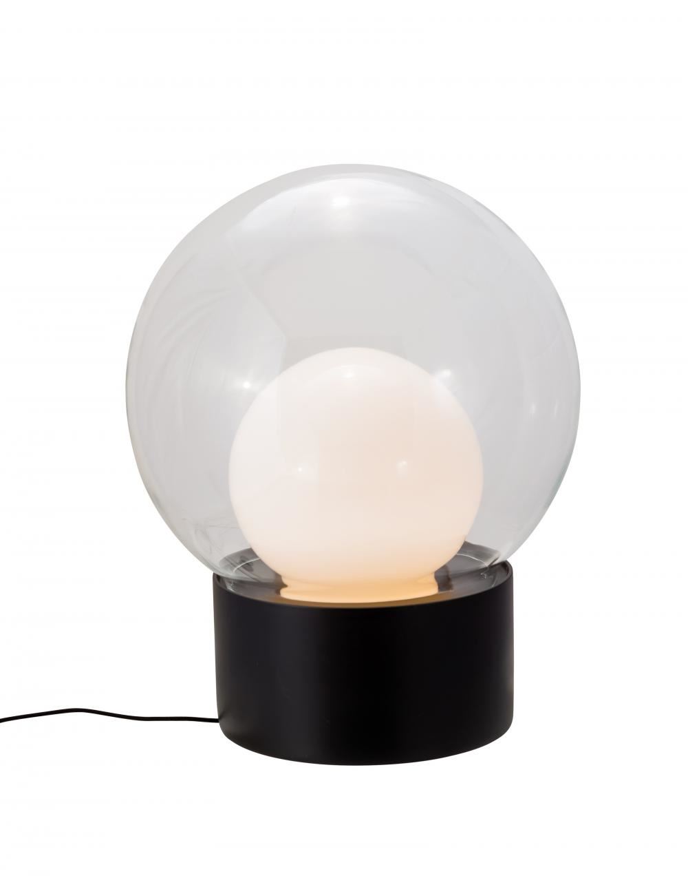 Boule Table Light Medium Transparent Opal White Black