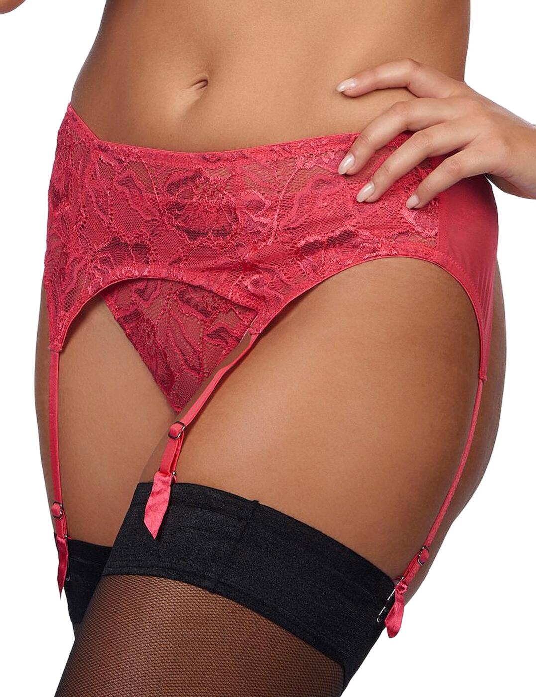 The Anna collection from After Eden boasts timeless lingerie designs with seductive semi-sheer lace details. This flirty garter shows a touch of skin through the feminine floral motif lace. The classic shape creates a flattering silhouette by cinching the waist and rounding the rear to highlight your curves. Treat yourself to coordinating sexy lingerie from the Anna series by After Eden.  Sexy lingerie accessories Semi-sheer lace front Highlighting rear design Adjustable straps Adjustable hook and eye back closure Country of origin: Bangladesh Composition: 85% Polyamide &pipe; 15% Elastane Listed in UK sizes  52584-94557-1240362 10.41.9165  Garter Belt