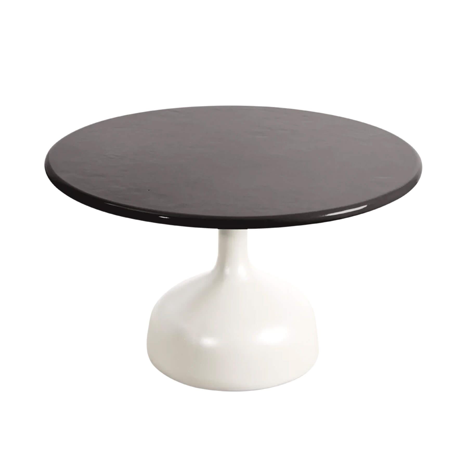 Caneline Glaze Coffee Table Large Sand Base Black Lava Stone Top Designer Furniture From Holloways Of Ludlow
