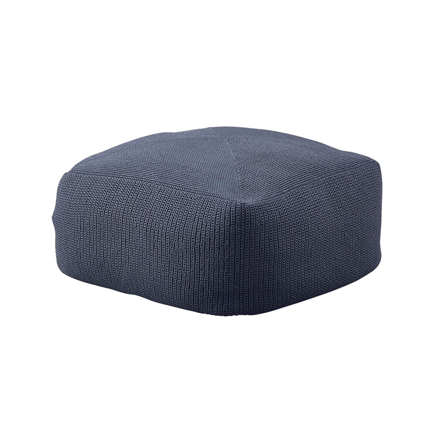 Caneline Divine Outdoor Footstool Midnight Blue