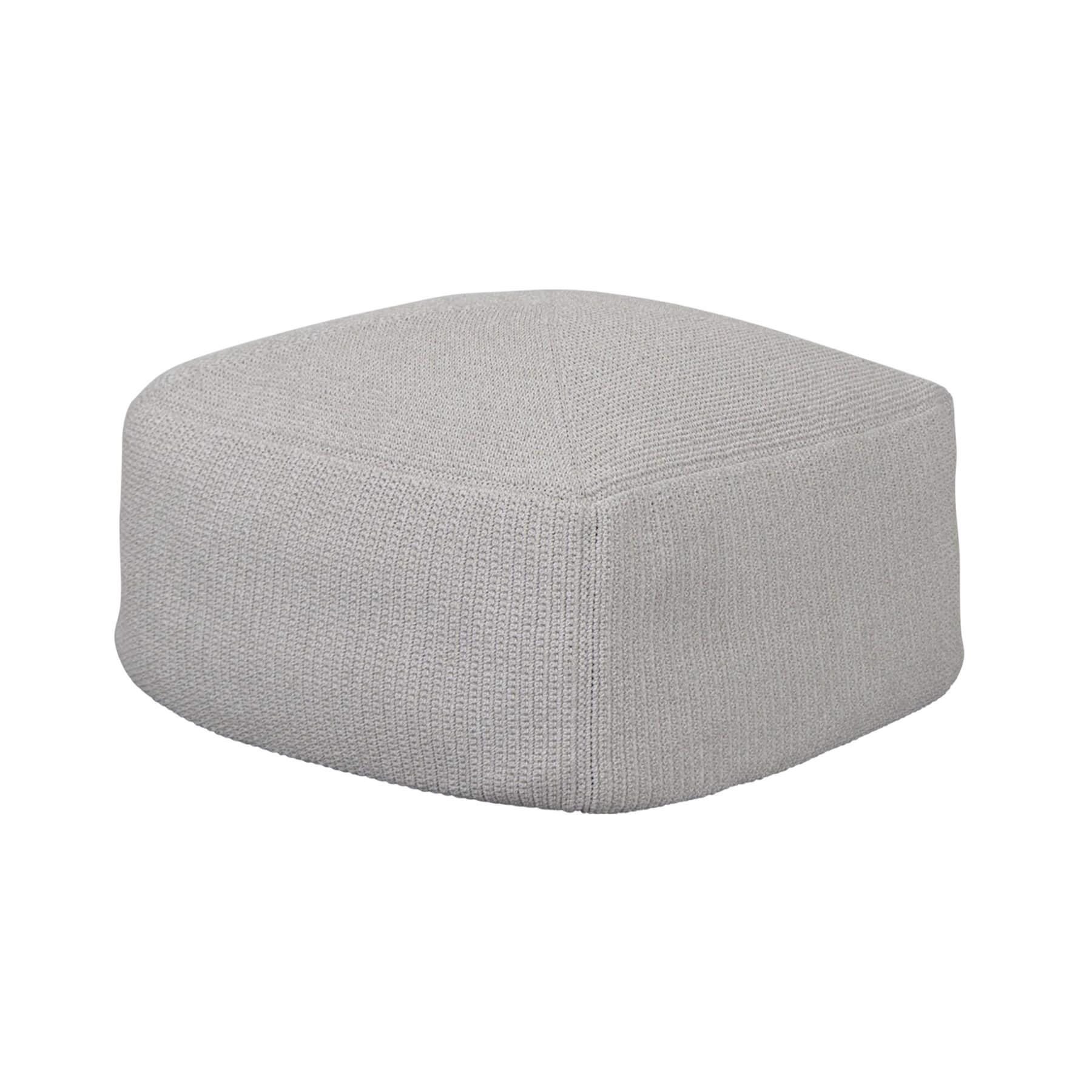 Caneline Divine Outdoor Footstool Sand Grey